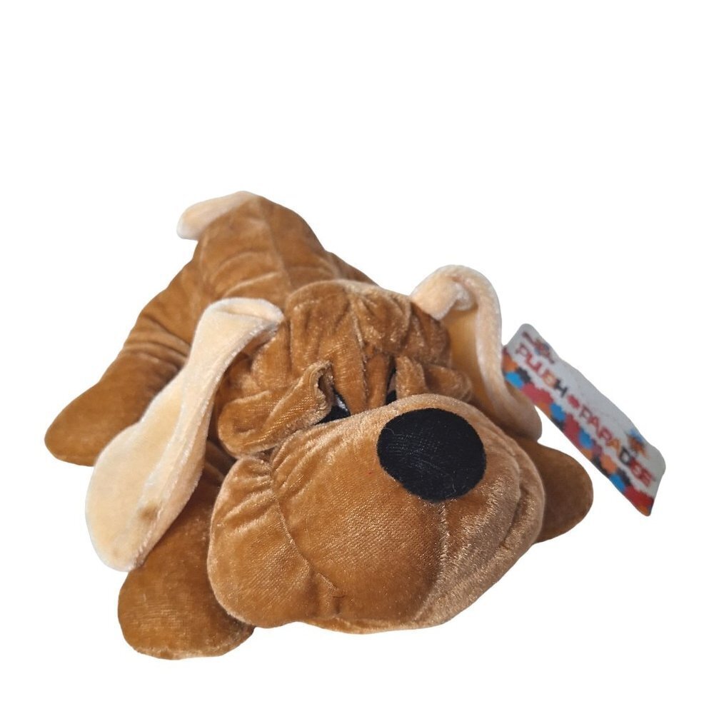 Toy Factory Brown Dog Plush Stuffed Animal 11 Inch